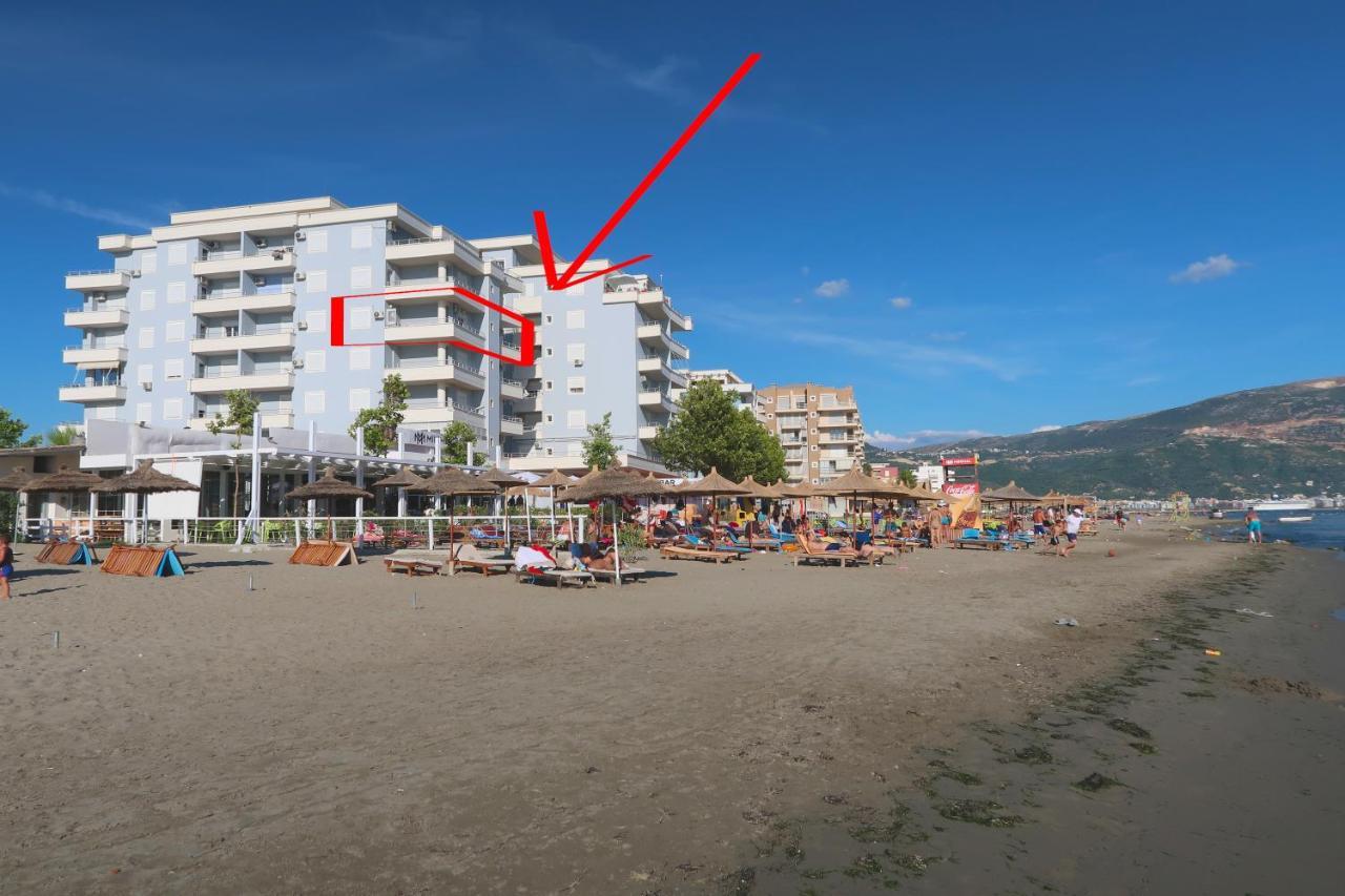 On The Beach Vlorë Exterior foto